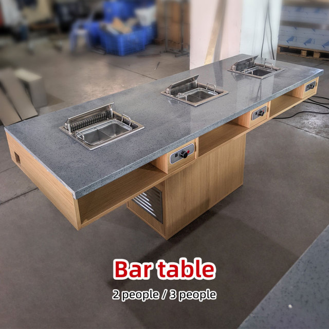 Smokeless Purifying Hotpot Table