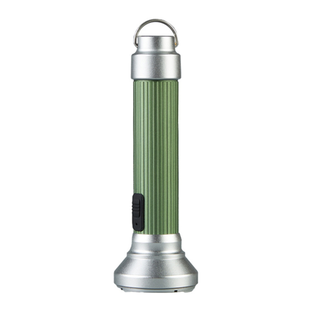 Reliable Lighting Solution for Camping, Fishing, and Travel: Vintage-Style USB Rechargeable Flashlight