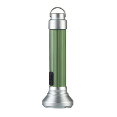 Reliable Lighting Solution for Camping, Fishing, and Travel: Vintage-Style USB Rechargeable Flashlight