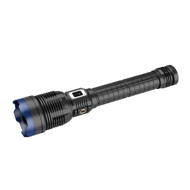 Aluminum Flashlight with COB LED & Rechargeable Battery - Perfect for Home & Camping