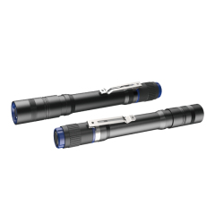 OEM High Power Mini Pen Clip LED Flashlight - Rechargeable Work Light for Professionals