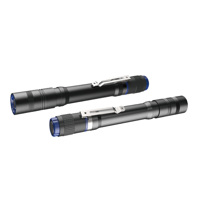 OEM High Power Mini Pen Clip LED Flashlight - Rechargeable Work Light for Professionals