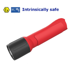 Intrinsic safety dustproof explosion-proof plastic flashlight