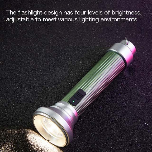 Reliable Lighting Solution for Camping, Fishing, and Travel: Vintage-Style USB Rechargeable Flashlight