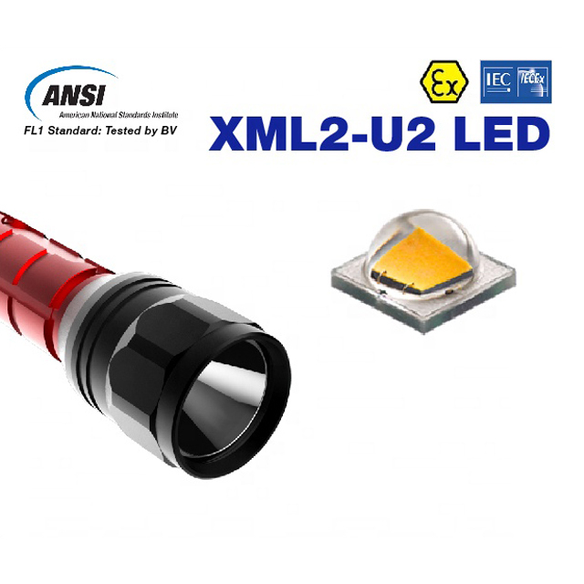 Intrinsic safety dustproof explosion-proof flashlight