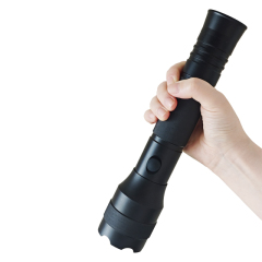 Unique 410 lumen IPX7 2*D Anti rolling  Focusing illuminated multifunction reflective  Alkaline customize logo Working Torch Light Flashlight