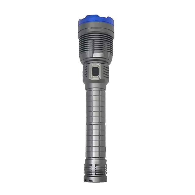 Aluminum Flashlight with COB LED & Rechargeable Battery - Perfect for Home & Camping