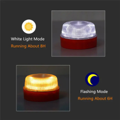 IPX4 Magnetic Safety Car LED Emergency Lighting: Portable and Bright V16 Strobe Light for Roadside Assistance