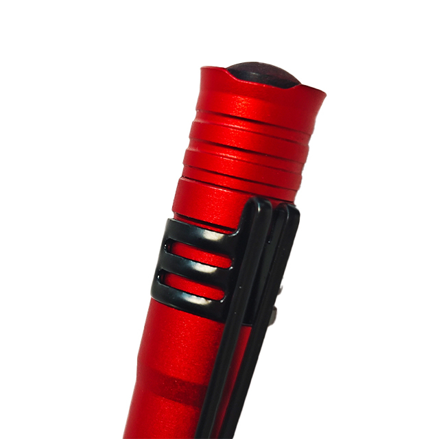 Durable 130 lumen IPX4 2*AAA XTE LED Pen Flashlight | Compact Aluminum Alloy Pen Light with Clip for Everyday Carry and Emergency