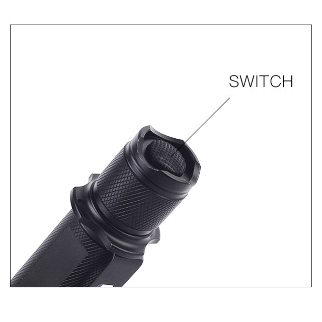 Popular Flexible High Bright Rechargeable Adjustable Zooming Waterproof 18650 EDC LED Torch light Flashlight with Pen clip
