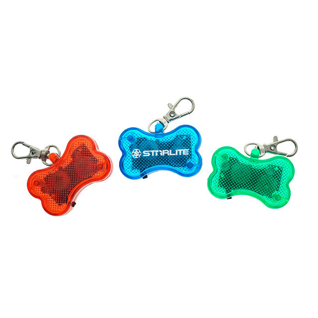 New design  ABS Promotion Warning Adjustable illuminated LR44 customize color Outdoor LED Pendant Pet Light