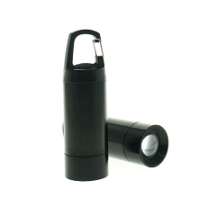 New design  Portable Promotion Telescopic Hanging led for bags Hiking keychain led Torch Backpack Camping Light with carabiner