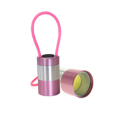 Fashion pocket size flashlight multifunction illuminated Hanging Button cell customize logo Outdoor keychain led light
