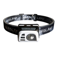 Portable Rechargeable LED Headlamp with Sensor - Waterproof and Ideal for Fishing and Camping