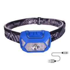 Unique lightweight  Flood light IPX6 Repairing Fishing diving customized Hiking LED Head Lamps Headlamps Headlights Torch Lights