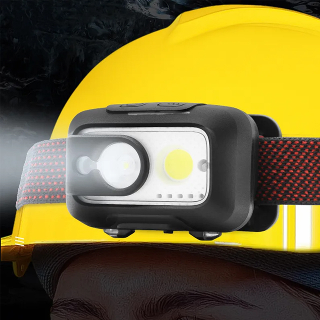 Multi-function New Fashion IPX4 Rechargeable sensor Headlight: Sensor Headlamp for Hiking, Camping, and More