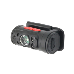 Rechargeable IPX4 130 lumen SMD LED Headlamp with Blue, Red, and Sensor LEDs for Multi-Light Functions for Camping, Running, and Hiking