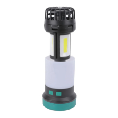 IPX4 Rechargeable Foldable SMD+COB LED Camping Light with Fan: 420 Lumens for Camping, Fishing & Other Outdoor Pursuits