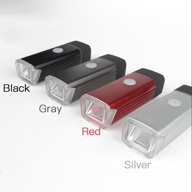Fashion small size USB Rechargeable illuminated adjustable holder installed battery Outdoor bicycle breaking light
