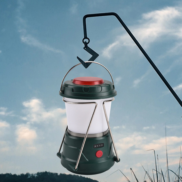 Portable 350lm IPX4 Foldable Rechargeable LED Camping Light for Outdoor Activities and Emergencies
