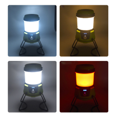 IPX4 600lm Rechargeable Camping Light: Dimmable and Foldable LED Flashlight for Outdoor Adventures