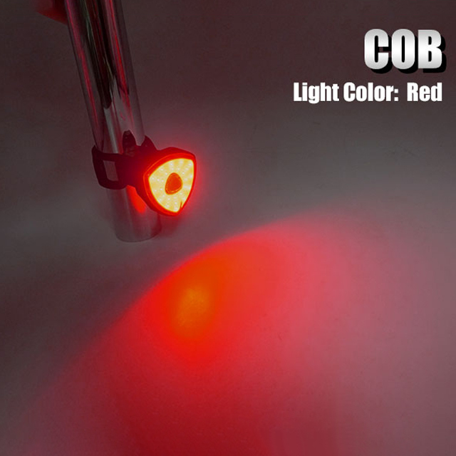 Popular compact Rechargeable g sensor activity adjustable holder Customization  bike brake light for outdoor bike riding safety
