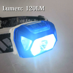Unique lightweight  Flood light IPX6 Repairing Fishing diving customized Hiking LED Head Lamps Headlamps Headlights Torch Lights
