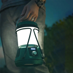 IPX4 600lm Rechargeable Camping Light: Dimmable and Foldable LED Flashlight for Outdoor Adventures