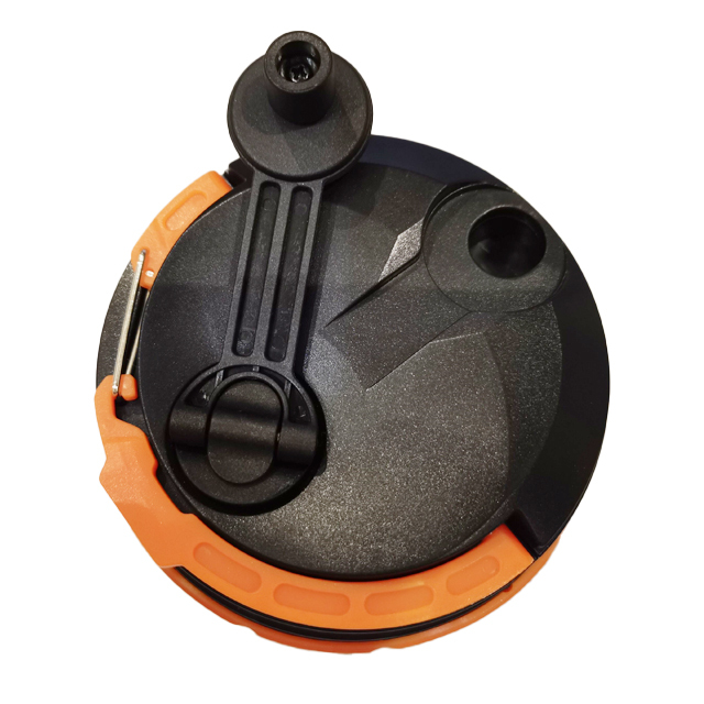 Rechargeable Portable LED Camping Light with Warm White and White LEDs - Solar and Hand Crank Dynamo Powered