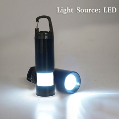 New design  Portable Promotion Telescopic Hanging led for bags Hiking keychain led Torch Backpack Camping Light with carabiner