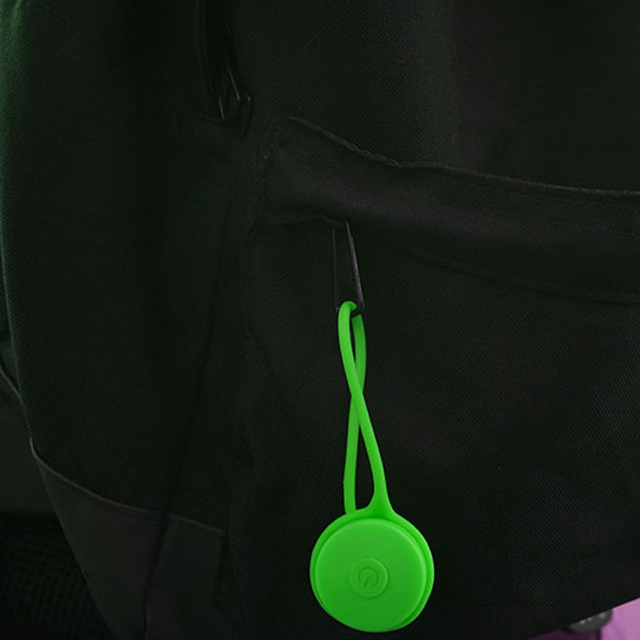 Brand new Silicone Promotion mini Night running Cycling bike Waterproof Hiking keychain led Torch Backpack Camping Light