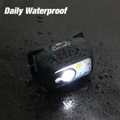 Multi-function New Fashion IPX4 Rechargeable sensor Headlight: Sensor Headlamp for Hiking, Camping, and More