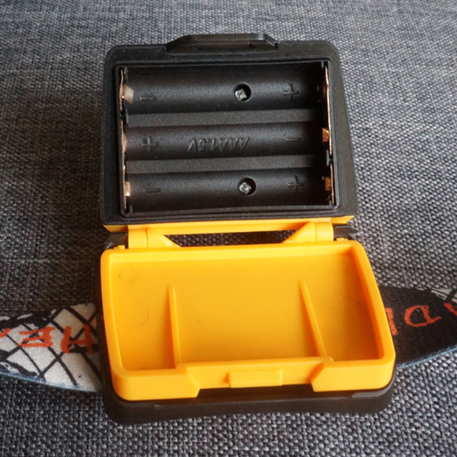 Portable Rechargeable LED Headlamp with Sensor - Waterproof and Ideal for Fishing and Camping