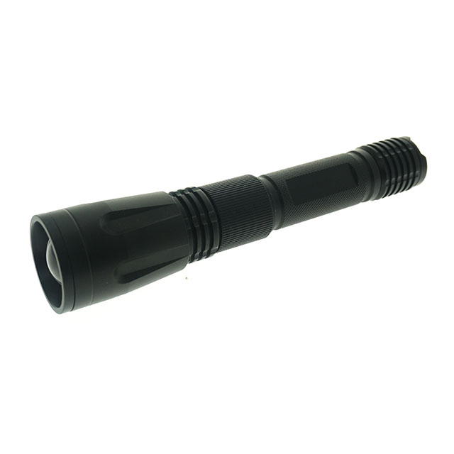 New product High quality blind bright Rechargeable Zoomable Waterproof illuminated customized Outdoor LED Torch light Flashlight
