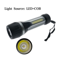New product Rubber High Bright COB Car Repairing Magnetic multi tool 3*AAA/2*AA/2*D customized Working LED Torch Work Light Flashlight