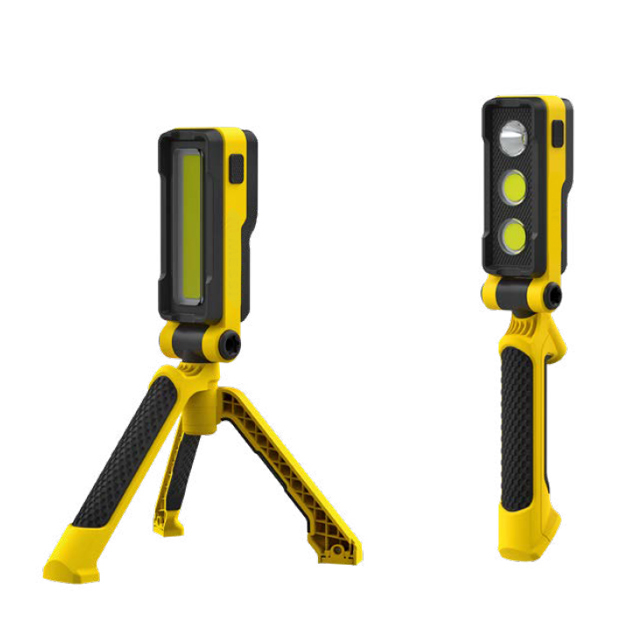20W 2000 lumen Rechargeable Portable Flood Light: Magnetic LED Work Light with Durable IP65 Rating