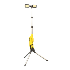 Rechargeable LED Working Light with Foldable Triangle Bracket for Outdoor and Industrial Use