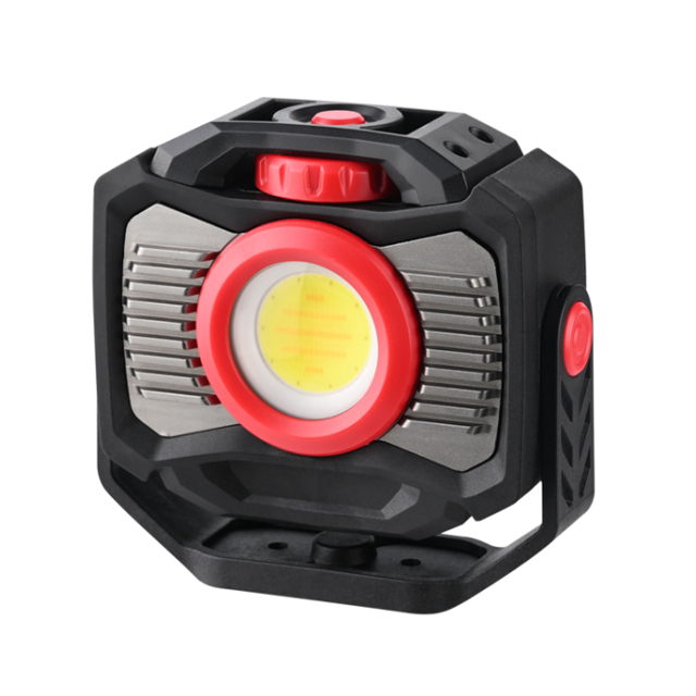 Professional COB Work Light - With Magnetic, Rechargeable Battery, High Output for Home and Workshop