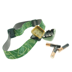 Hiking Portable SMD Hunting Adjustable light up Alkaline battery customize logo Hiking LED Camping light Head lamp