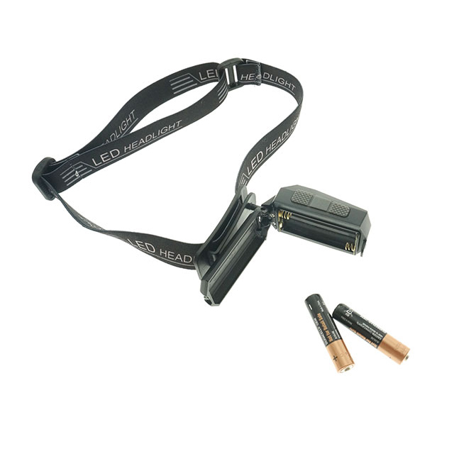 Hiking small size portable Rechargeable Waterproof illuminated LED Camping light Head lamp with colorful ABS headlight