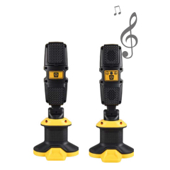 All-in-One 20W 1500 lumen COB Work Light Speaker: Rechargeable, Rotatable, and Tripod-Compatible for outdoor and workshop