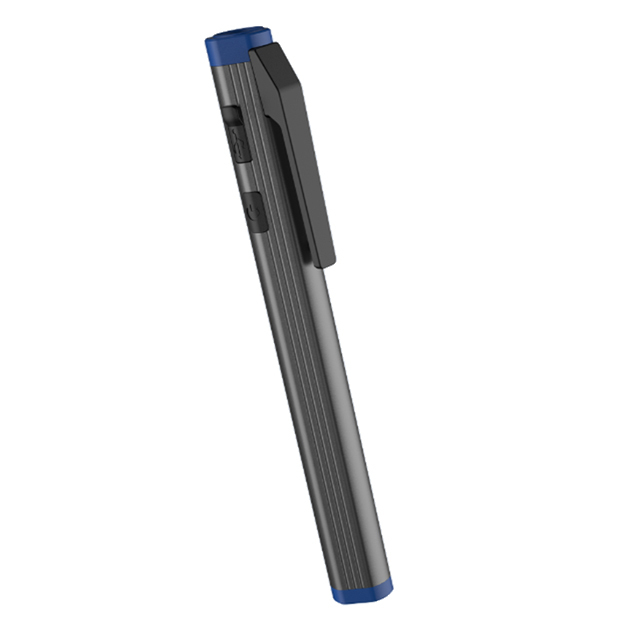 Compact Aluminum Rechargeable LED Pen Flashlight - 400 Lumens, Magnetic Base