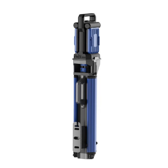 Portable Work Light with Magnetic Base, Telescopic Boom, and Rechargeable Battery