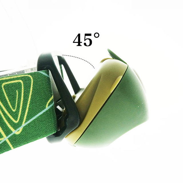 Hiking Portable SMD Hunting Adjustable light up Alkaline battery customize logo Hiking LED Camping light Head lamp