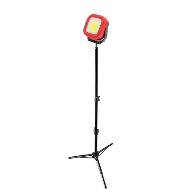 New Upgrade Magnetic IPX4 1000 lumen High Power Rechargeable COB Work Light with Tripod Base: USB 10W COB work Light for Outdoor and Car Repair