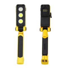 20W 2000 lumen Rechargeable Portable Flood Light: Magnetic LED Work Light with Durable IP65 Rating