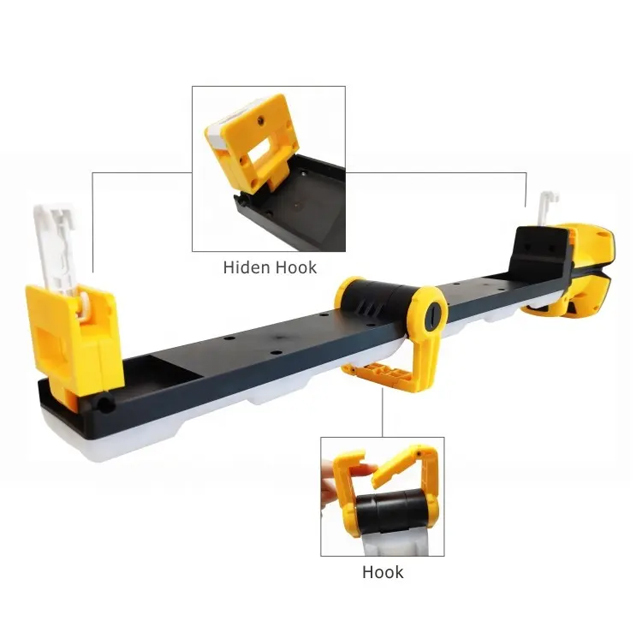 30W 2800 lumen Folding COB Work Light with Magnetic Base and Hook - Rechargeable and Portable for for Emergency and Workshop