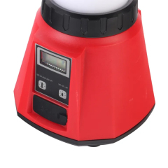 Portable LED Work Light: Rechargeable and Collapsible for Outdoor and Industrial Use