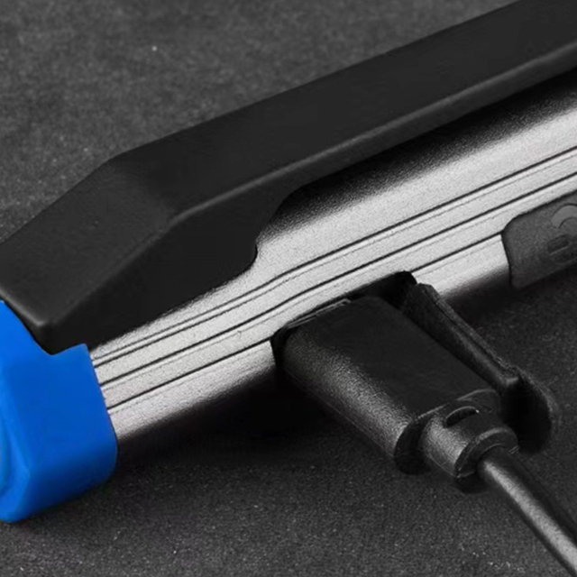 Compact Aluminum Rechargeable LED Pen Flashlight - 400 Lumens, Magnetic Base