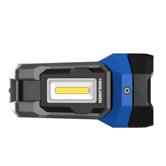 Type-C Rechargeable LED Spotlight - Powerful 1000 Lumen Handheld Floodlight with Side COB Work Lamp